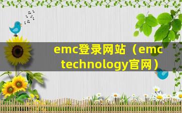 emc登录网站（emc technology官网）